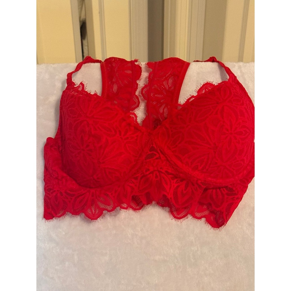 Victoria's Secret, pink, Bralett‎ lace size large